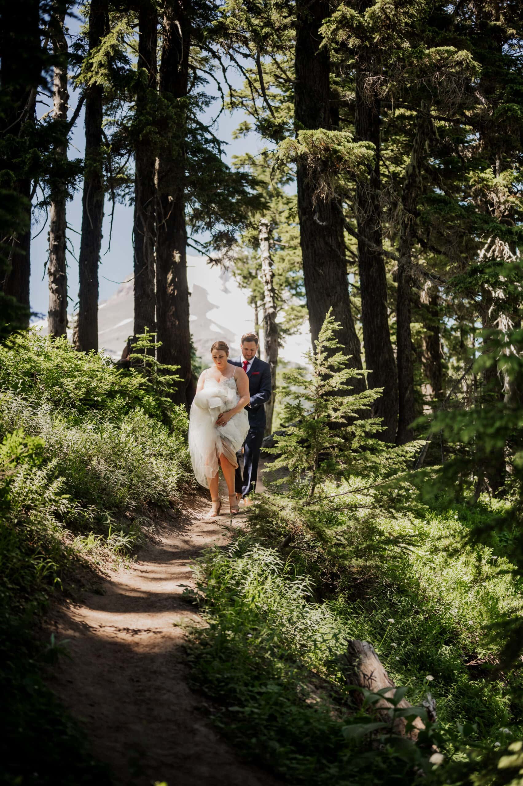 Summer Wedding At Mt Hood Meadows