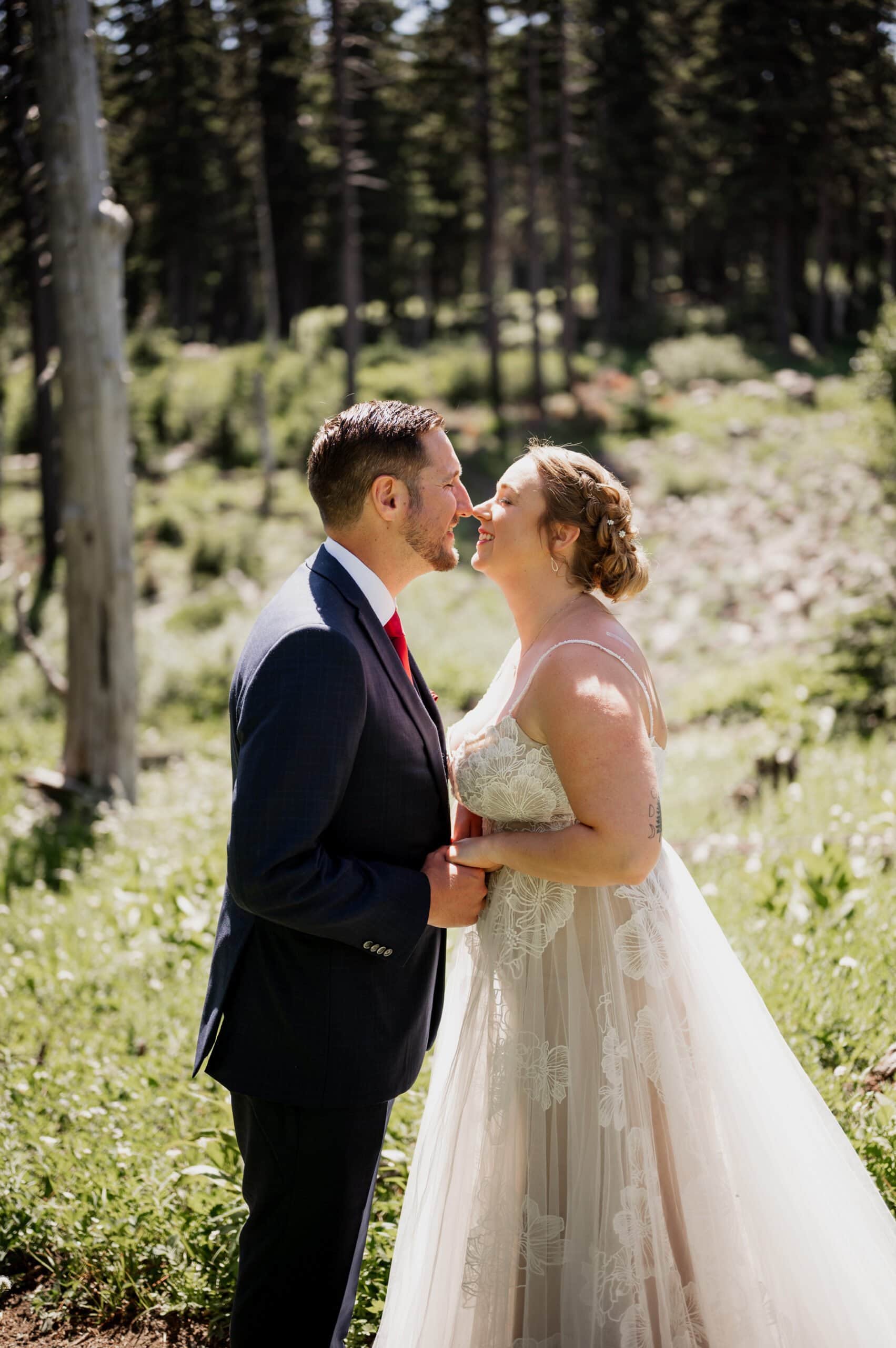 Summer Wedding At Mt Hood Meadows