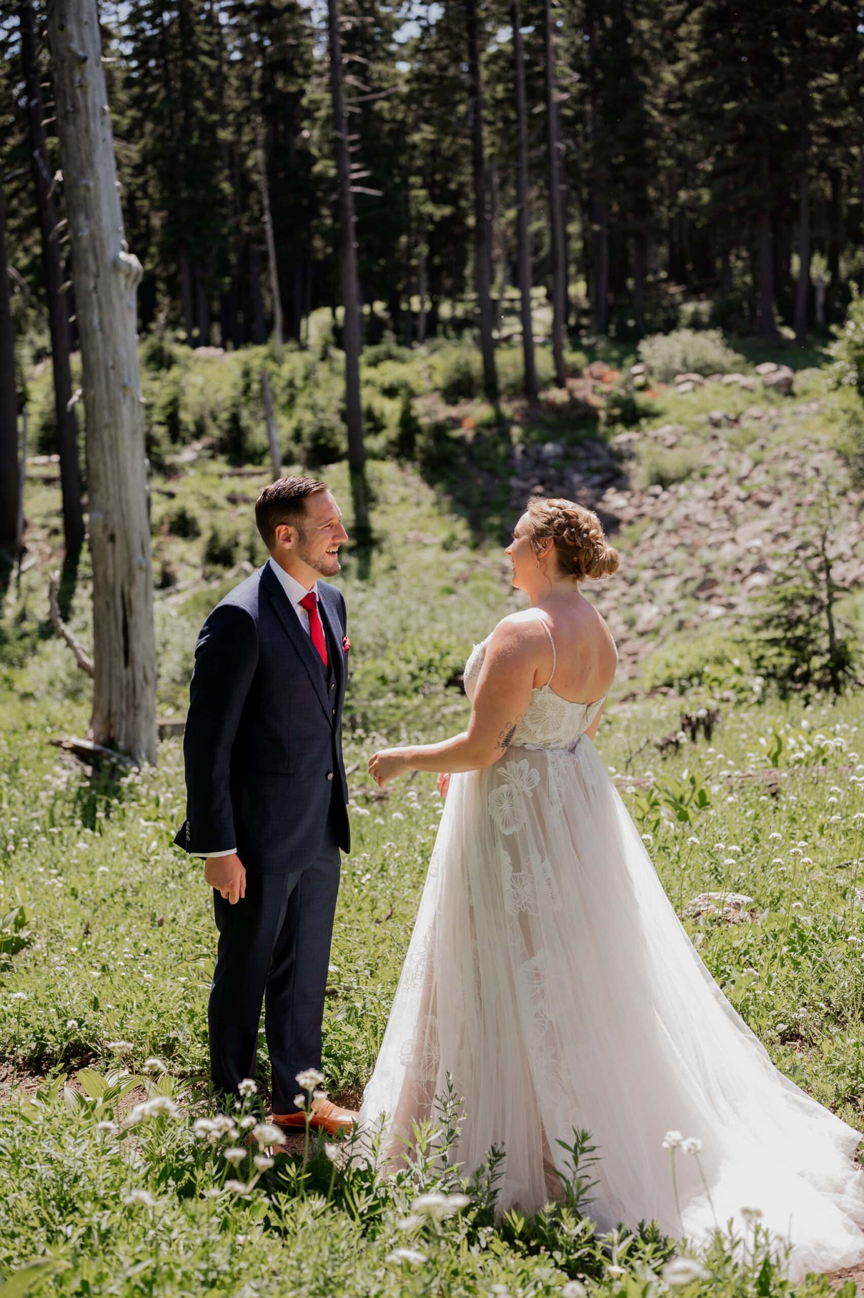Summer Wedding At Mt Hood Meadows