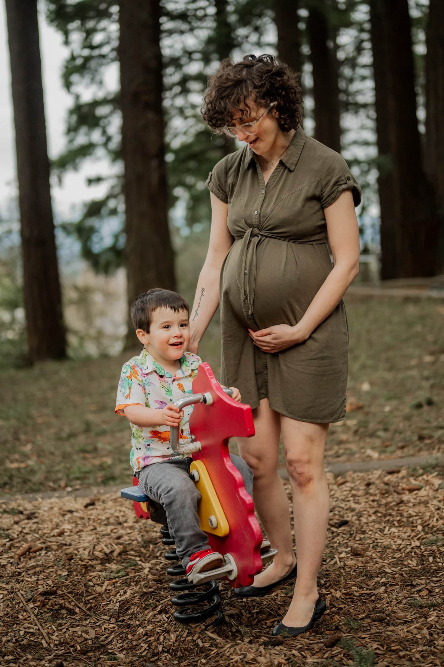 Mt Tabor Family Maternity Portrait Session Photography