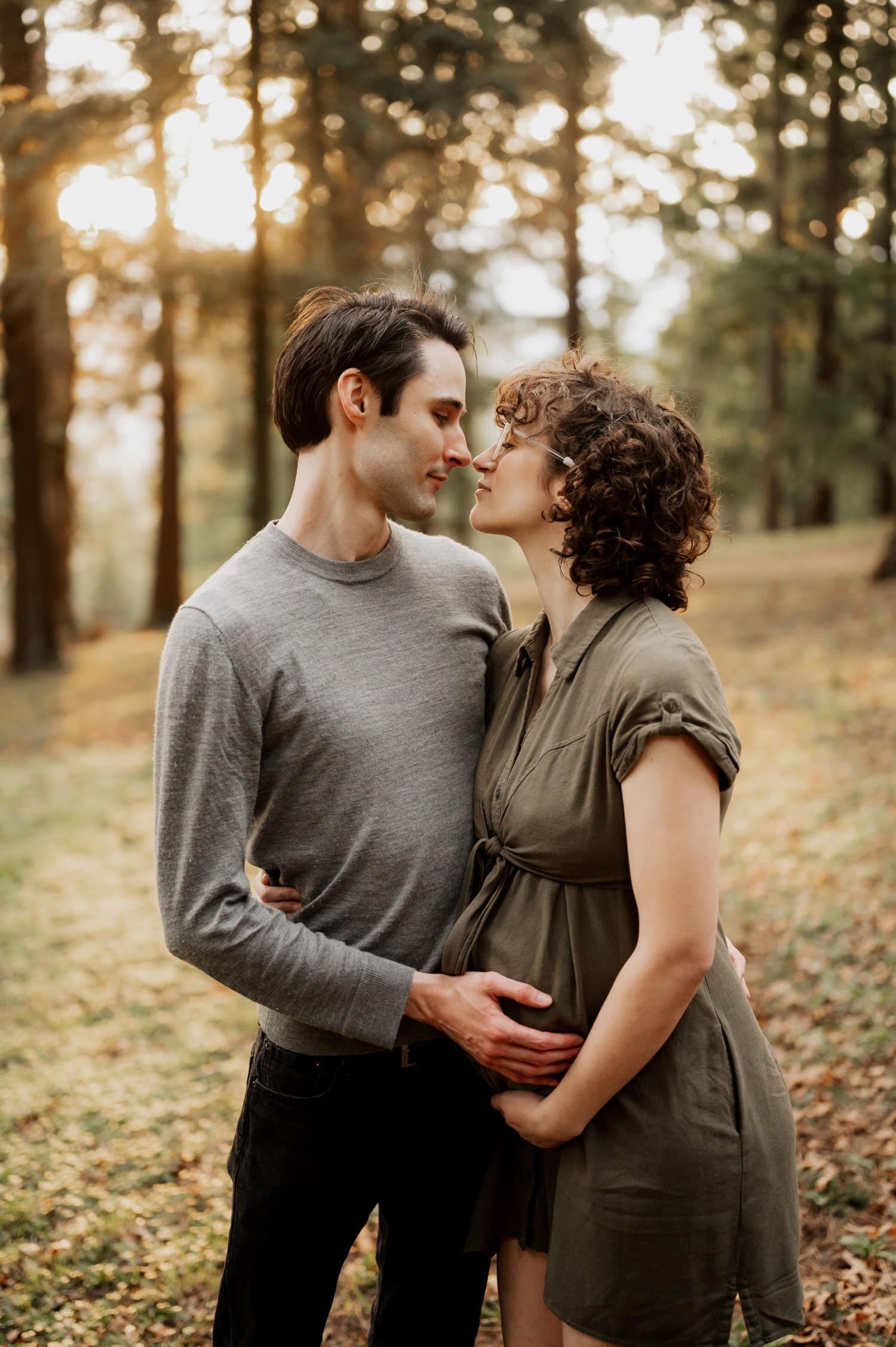 Mt Tabor Family Maternity Portrait Session Photography