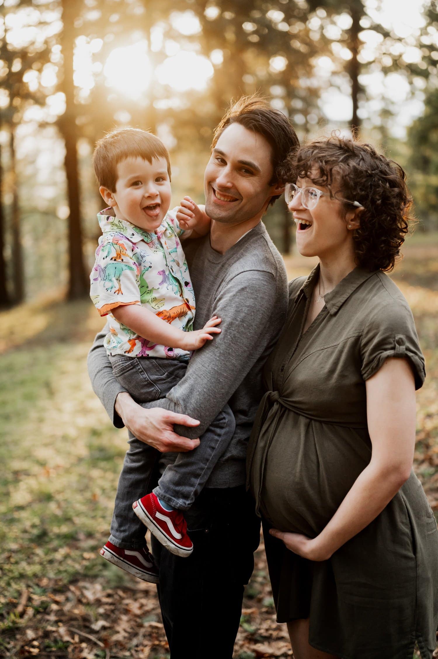Mt Tabor Family Maternity Portrait Session Photography
