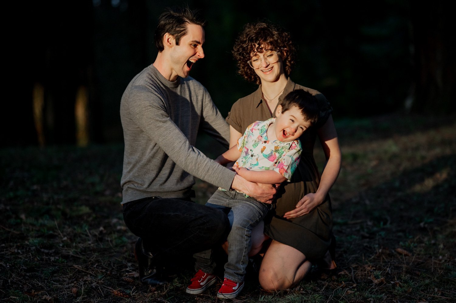 Mt Tabor Family Maternity Portrait Session Photography