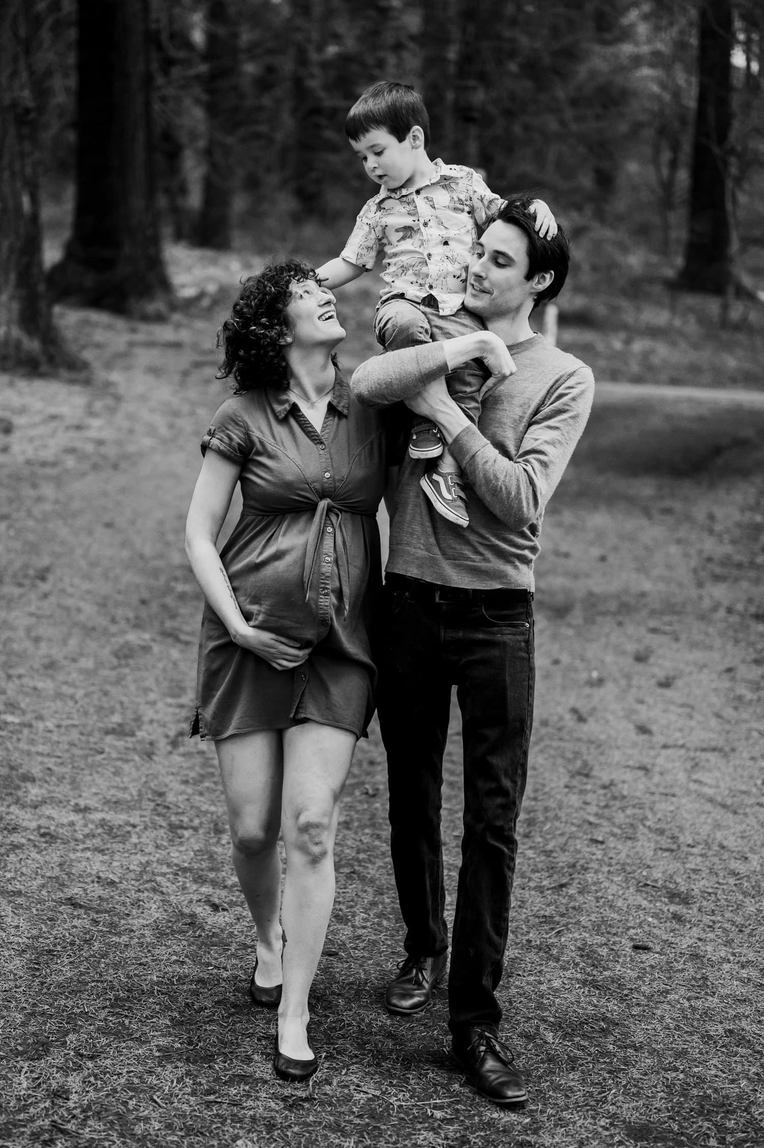 Mt Tabor Family Maternity Portrait Session Photography