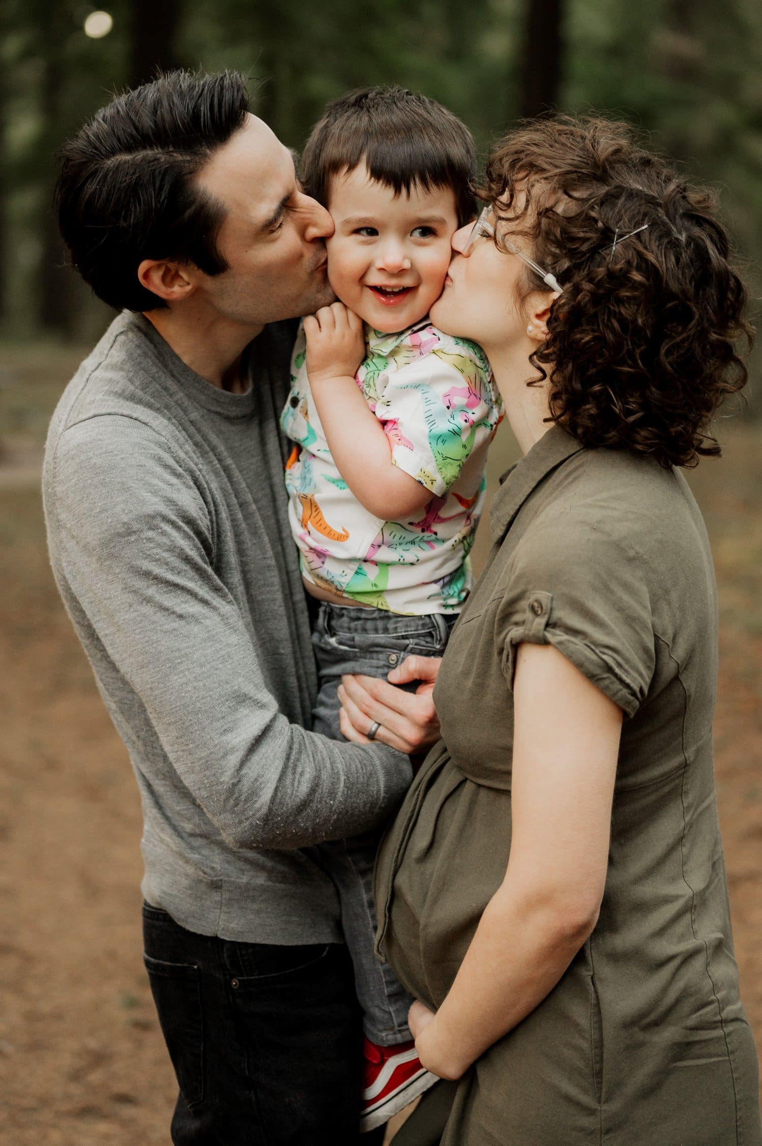 Mt Tabor Family Maternity Portrait Session Photography