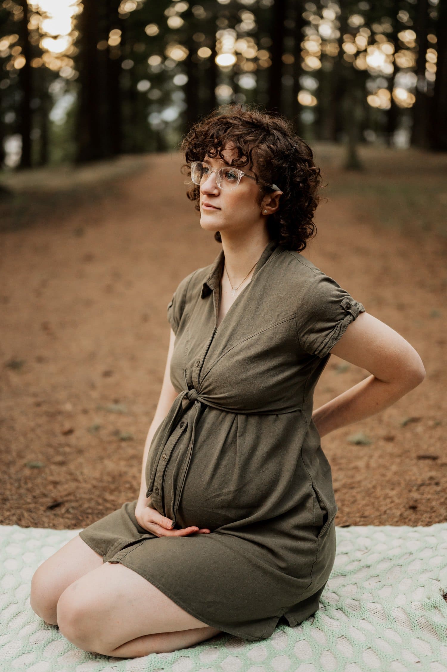 Mt Tabor Family Maternity Portrait Session Photography
