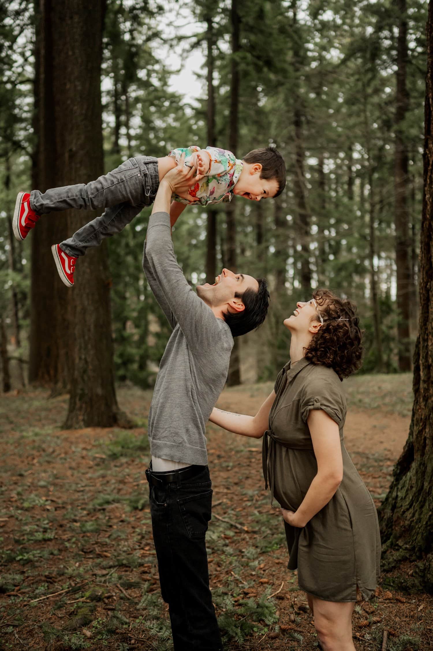 Mt Tabor Family Maternity Portrait Session Photography