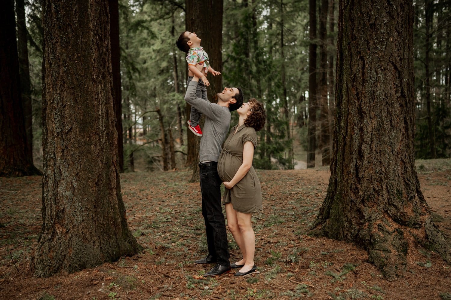 Mt Tabor Family Maternity Portrait Session Photography