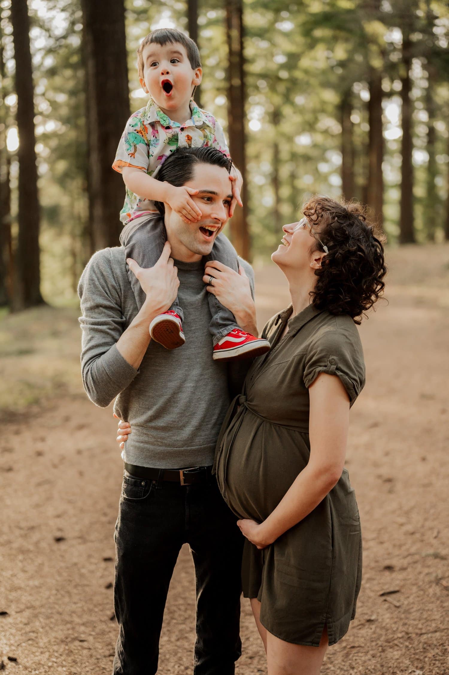 Mt Tabor Family Maternity Portrait Session Photography