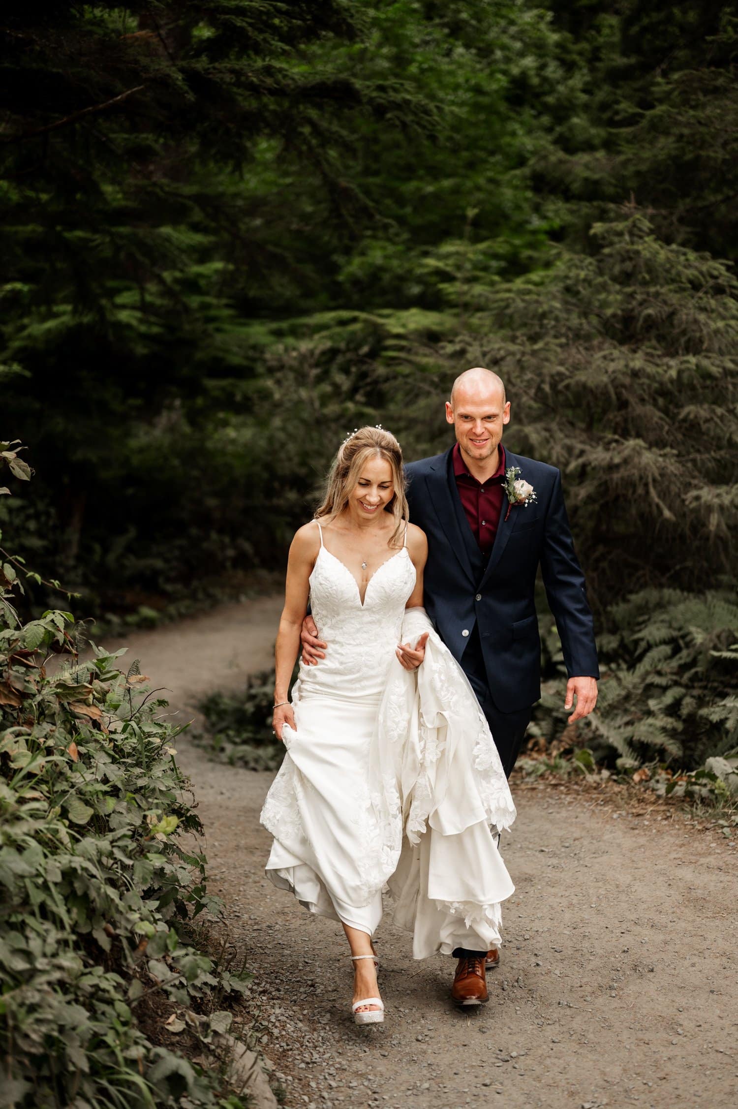 Short Sands Beach Oregon Coast Elopement Photography