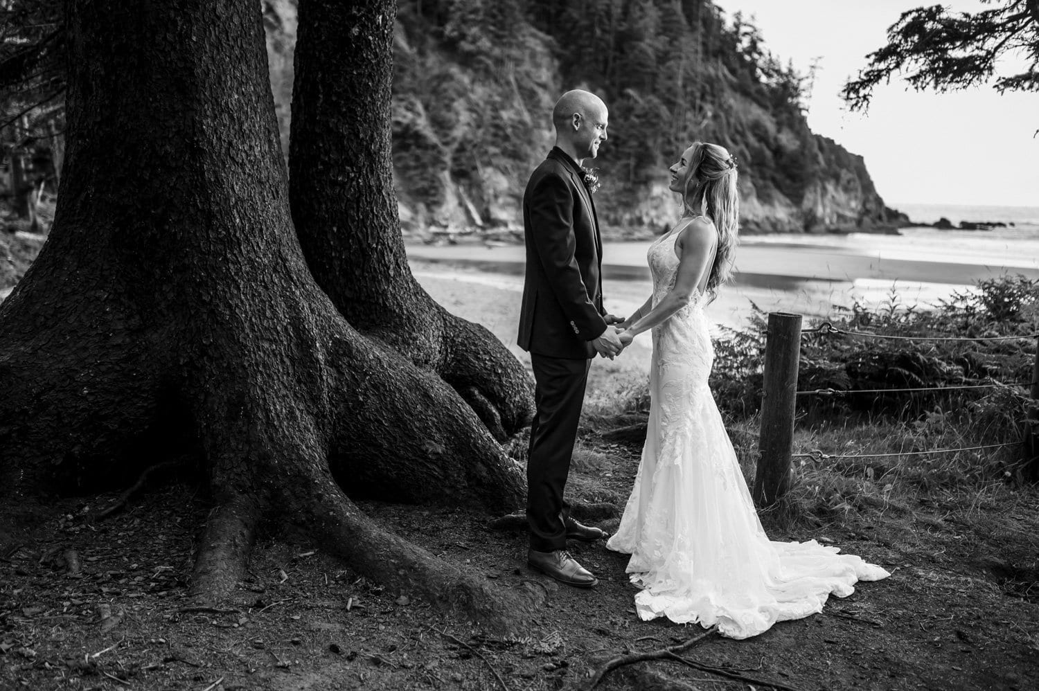 Short Sands Beach Oregon Coast Elopement Photography