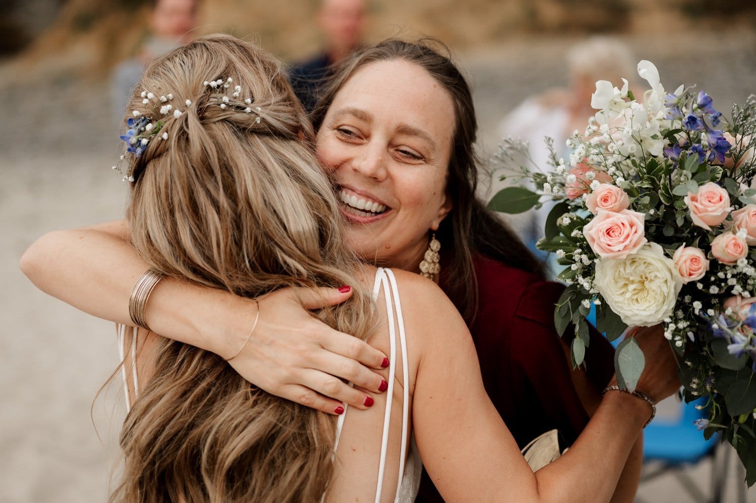 Short Sands Beach Oregon Coast Elopement Photography