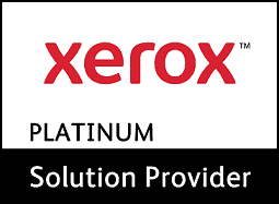 Xeroxt platinum office supplies logo, office products, business printing solutions.