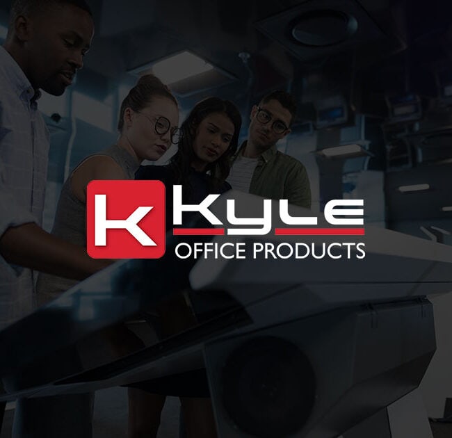 High-quality office supplies and printing equipment at Kyle Office Products store.