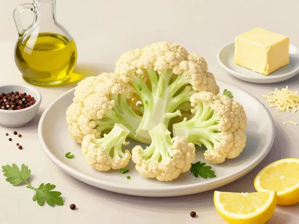 cuisson choux fleur micro onde présentation gourmande