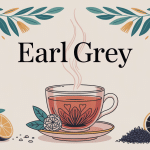 illustration élégante earl grey and pour blog thé