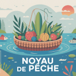 illustration noyau de peche usages valorisation