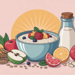 bowl overnight oats ingrédients naturels matin