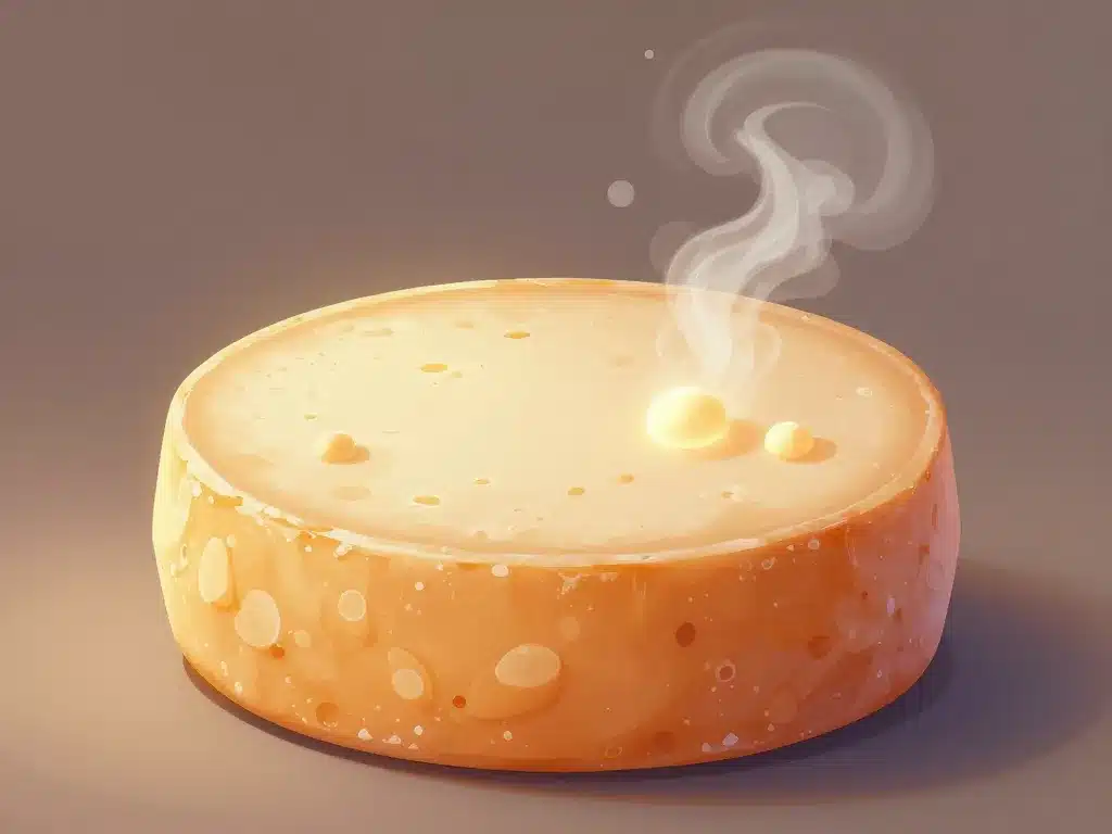 schema processus odeur fromage qui pu