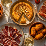 recette des tapas espagnol assiettes apéritif