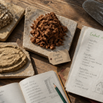 échantillons enduit correcteur thermique sur table
