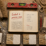 enduit pierre vue outils et pierres naturelles
