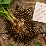 Période pour déplacer un arum rhizome sur table de jardin