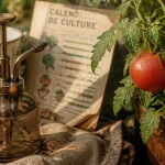 Par quoi remplacer la bouillie bordelaise : pulvérisateur de bicarbonate sur tomate saine au potager