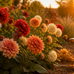 quand planter les dahlias en pleine terre massif en fleurs
