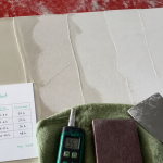 temps séchage enduit lissage avant ponçage outils et zones sèches humides