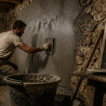 cuvelage mur application enduit artisan