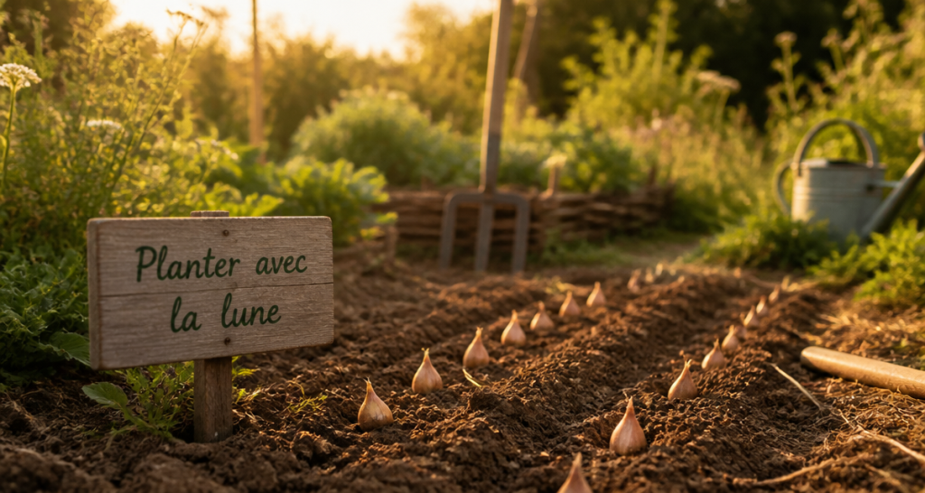 Quand planter les échalotes avec la lune au potager