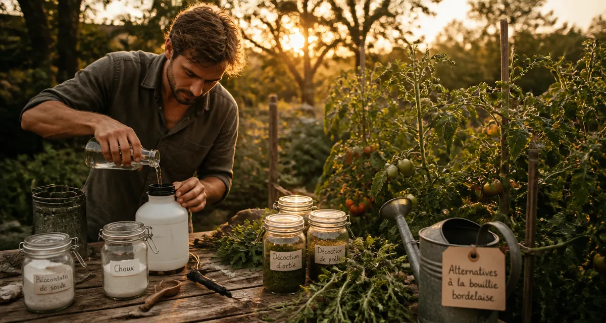 par quoi remplacer la bouillie bordelaise alternatives naturelles potager