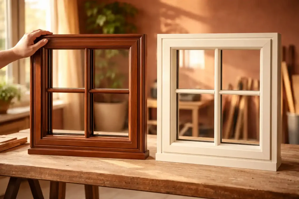 PVC ou bois pour les fenetres côte à côte