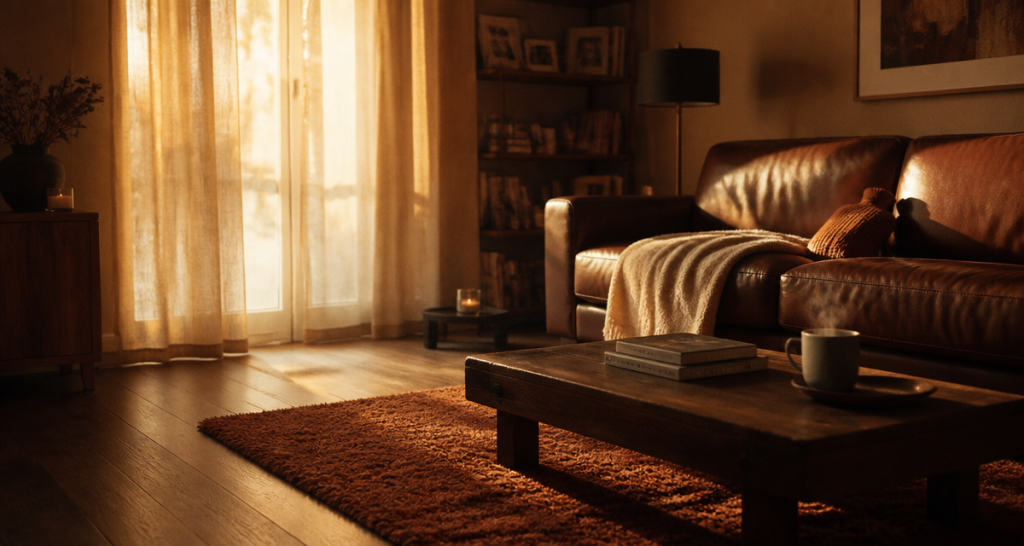 comment chauffer une maison sans chauffage salon cosy