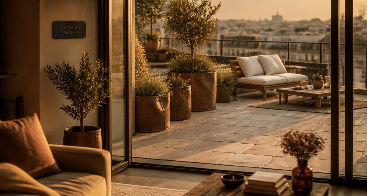 étanchéité terrasse privative copropriété terrasse urbaine
