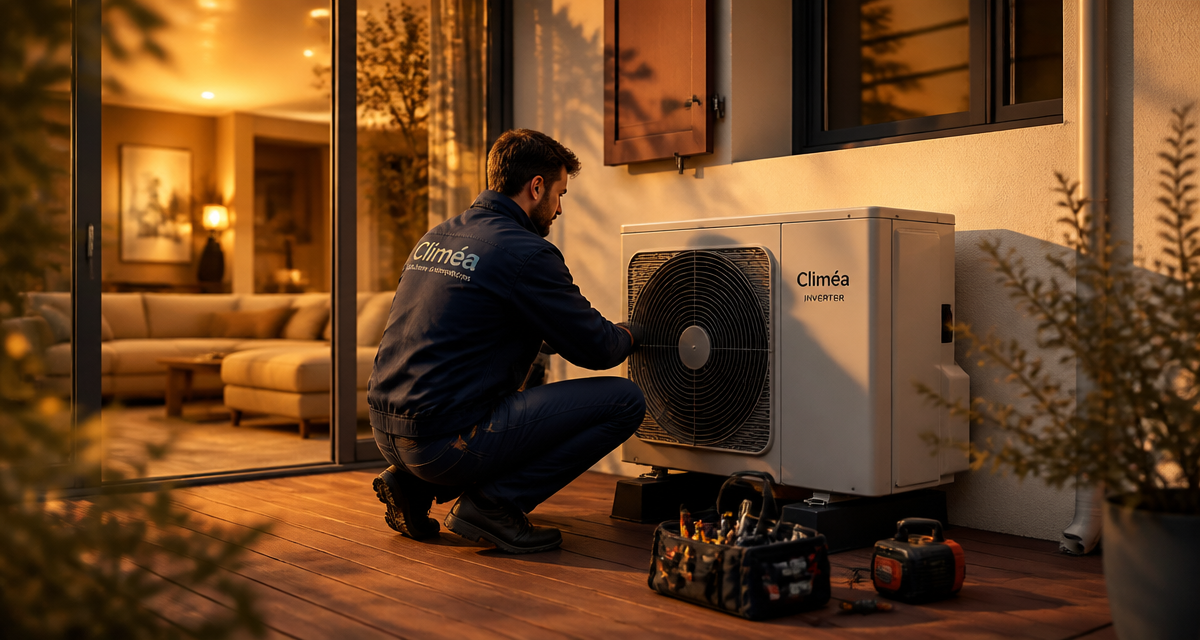 pompe à chaleur clim réversible prix vérification technicien