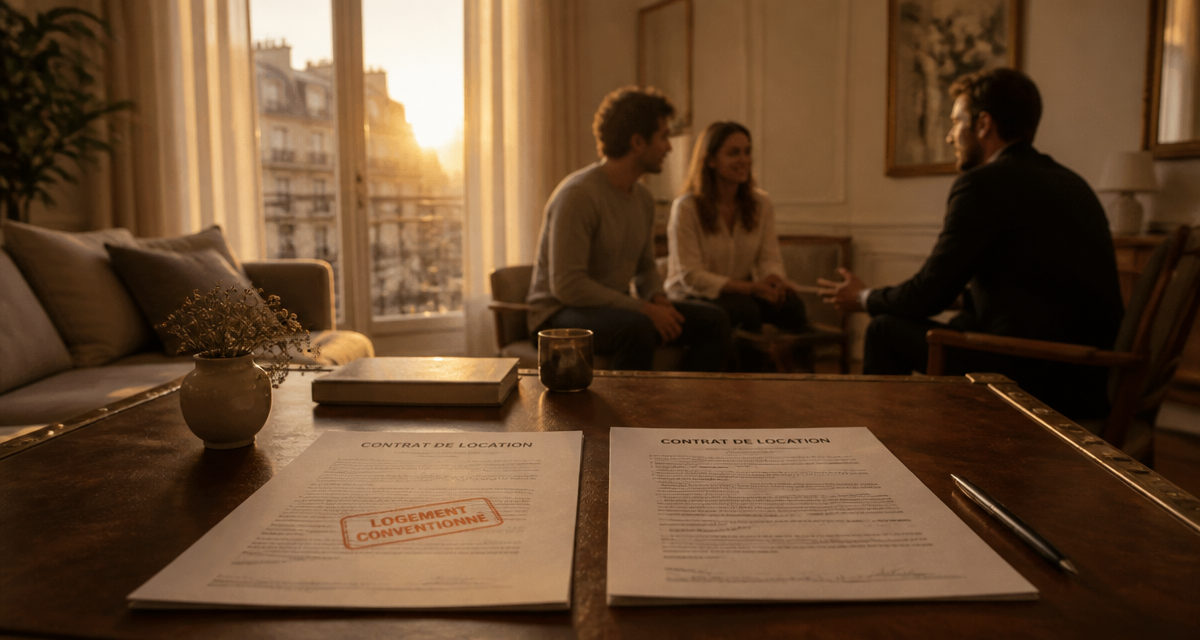 logement conventionné ou non contrats salon parisien