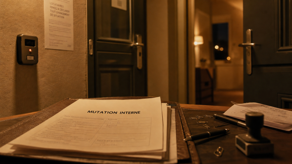 Mutation logement même bailleur : dossier de demande interne