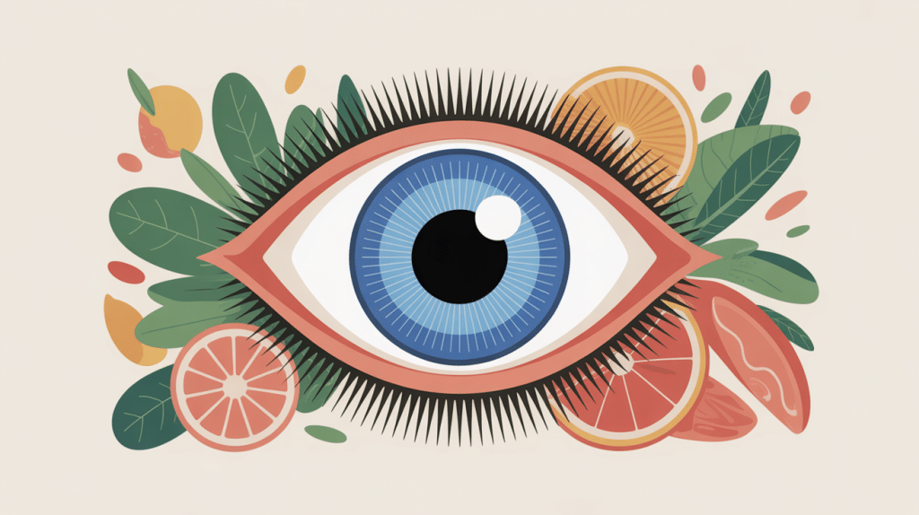 illustration des bienfaits des dattes pour les yeux