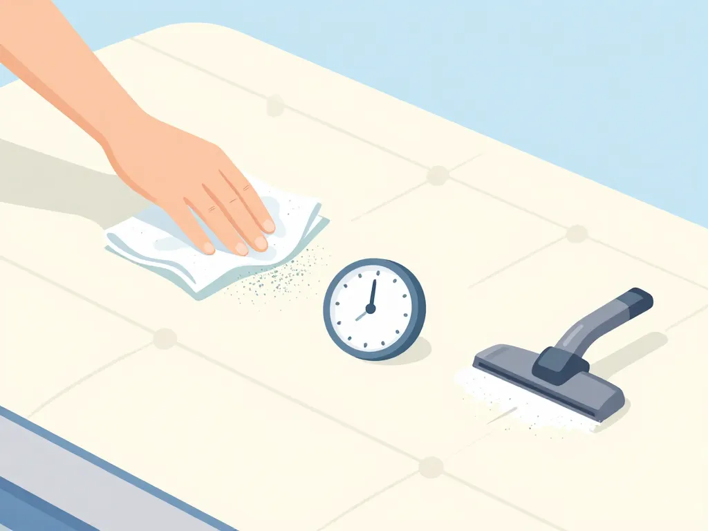 terre de sommière matelas application étape par étape