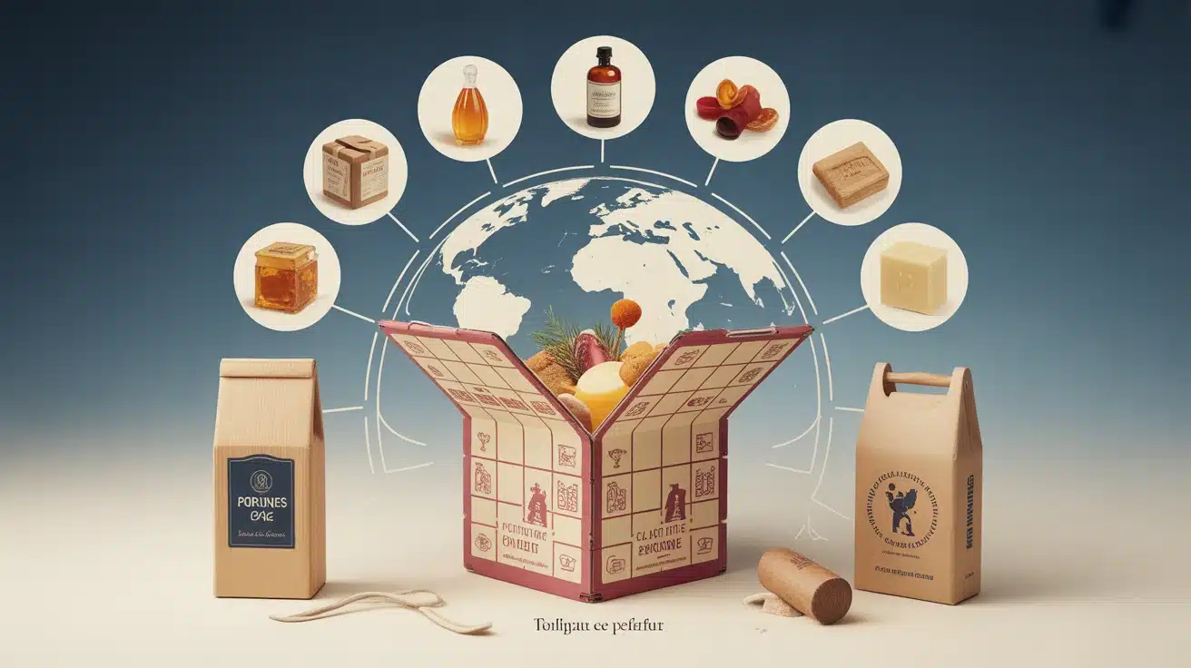 Cadeau français à l’international : coffret et expédition sécurisée