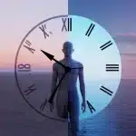 Illustration de la variation diurne de l'humeur : matin sombre et soir lumineux