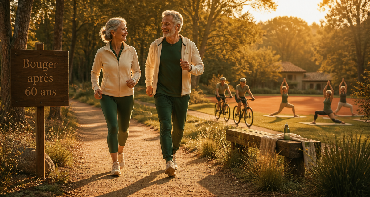 combien d heures de sport par semaine apres 60 ans seniors actifs forêt
