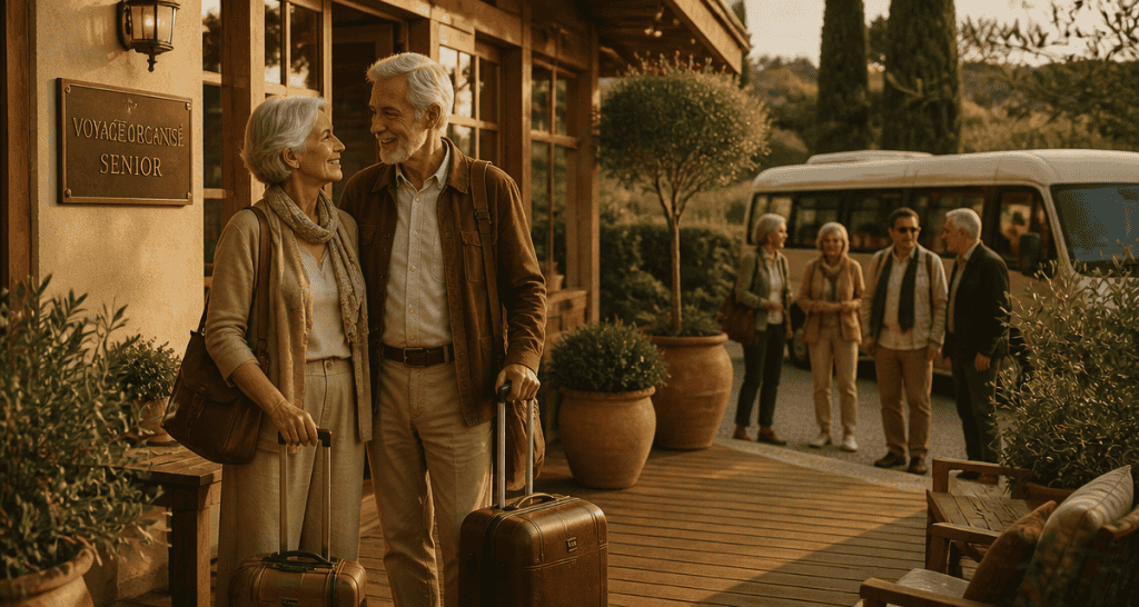 voyages organisés pour personnes seules 70 ans seniors hôtel terrasse