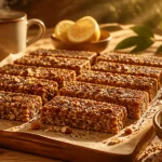 Aliment qui donne de l energie rapidement : barres aux flocons d’avoine, dattes et chia
