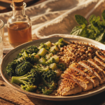 comment faire baisser la glycemie assiette équilibrée