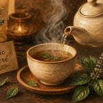 tulsi bienfaits the tisane basilic sacré tasse