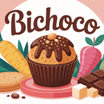 illustration bichoco biscuit gourmand ingrédients goûter
