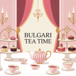 bulgari tea time table luxe pâtisseries palace